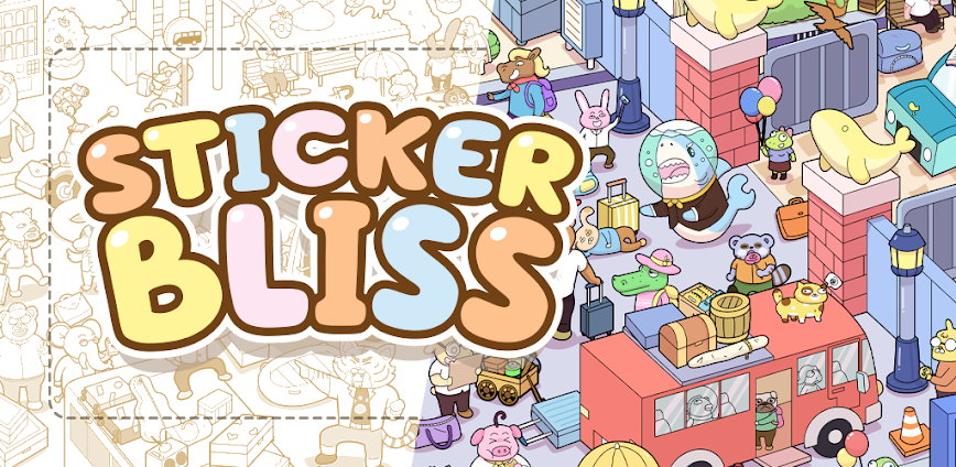 Sticker Bliss – Color Book