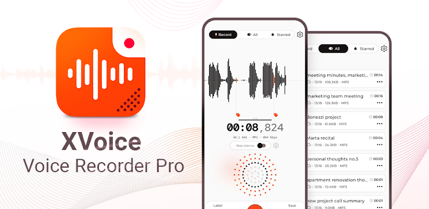 Voice Recorder Pro – XVoice