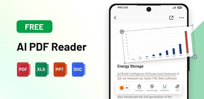 PDF AI Reader: Editor, Scanner