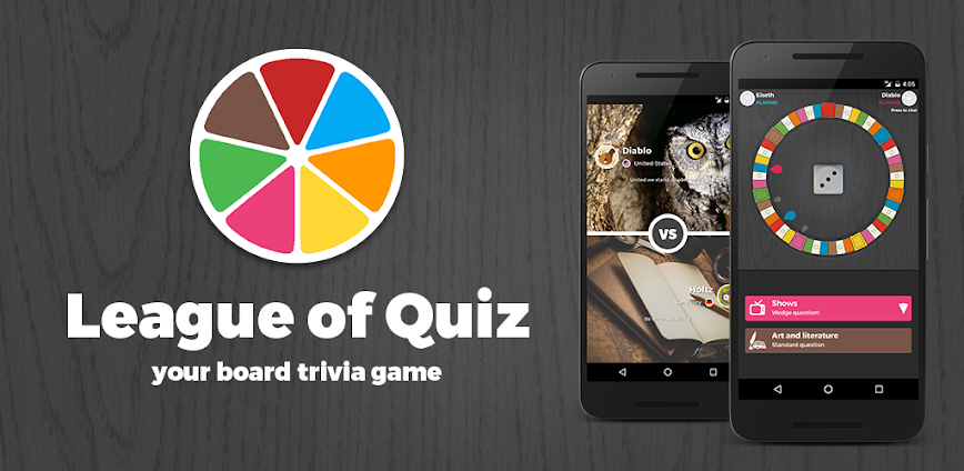 League of Quiz – Trivia board