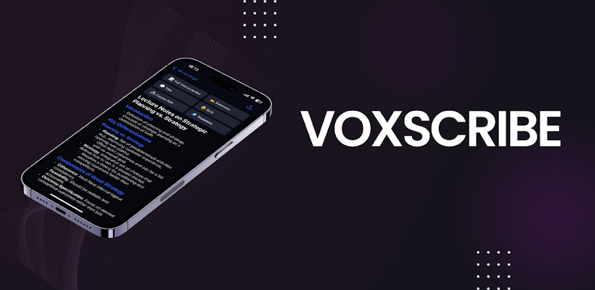 Voxscribe: AI Note Taker