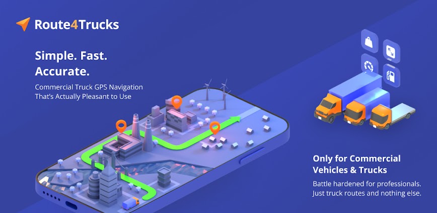 Route4Trucks – Truck GPS App