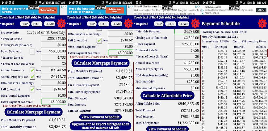 Mortgage Payment Calculator
