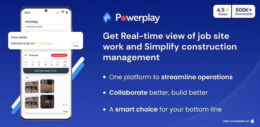 Powerplay Site Management App