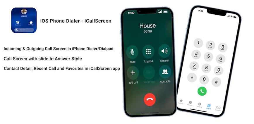 iOS Phone Dialer – iCallScreen