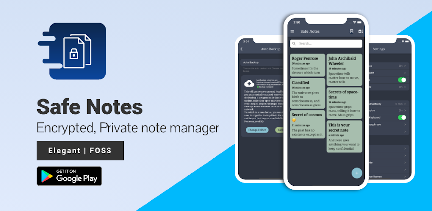 Safe Notes – Encrypted Notepad