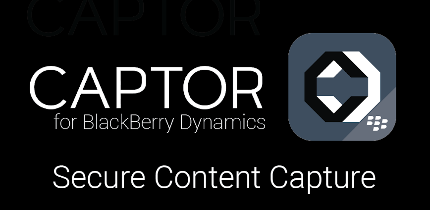 CAPTOR for BlackBerry