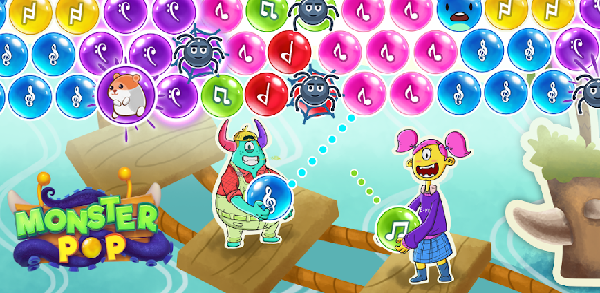 Monster Pop – Bubble Shooter