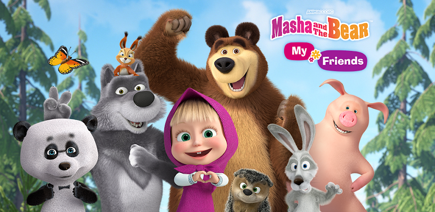 Masha and the Bear: My Friends