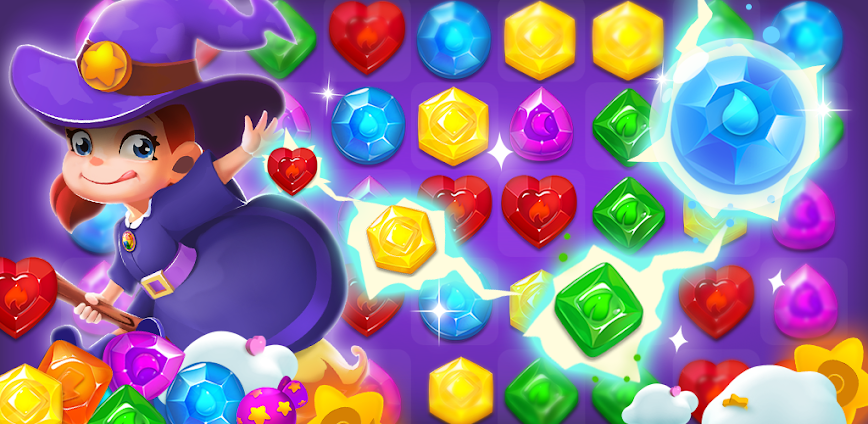 Jewel Witch Match3 Puzzle Game