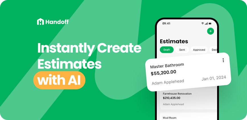 Handoff Construction Estimator