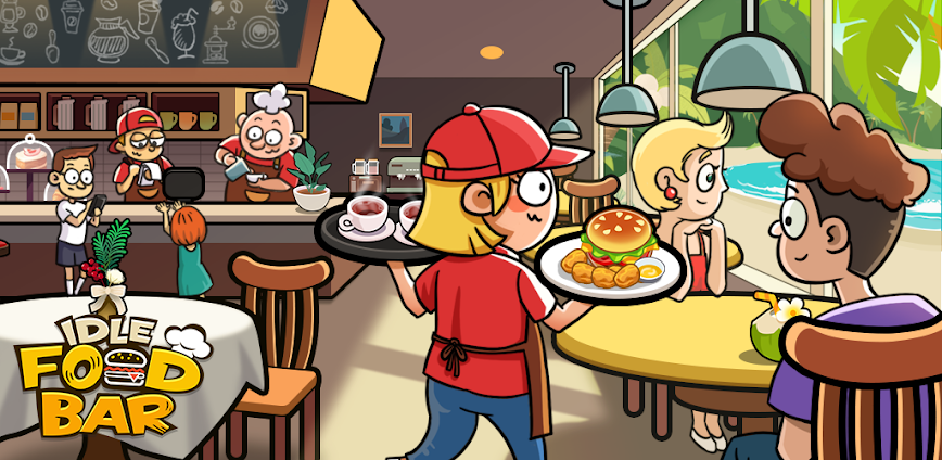 Idle Food Bar: Idle Games
