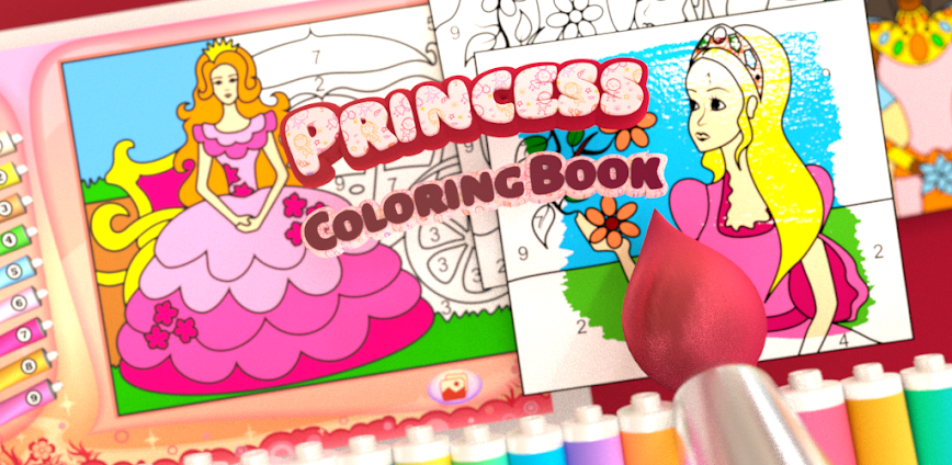 Princess Paint by Number