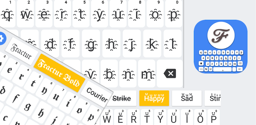 Fonts Keyboard – Fonts & Emoji