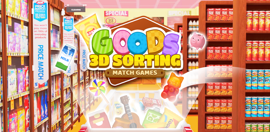 Goods 3D Sorting: Match Games