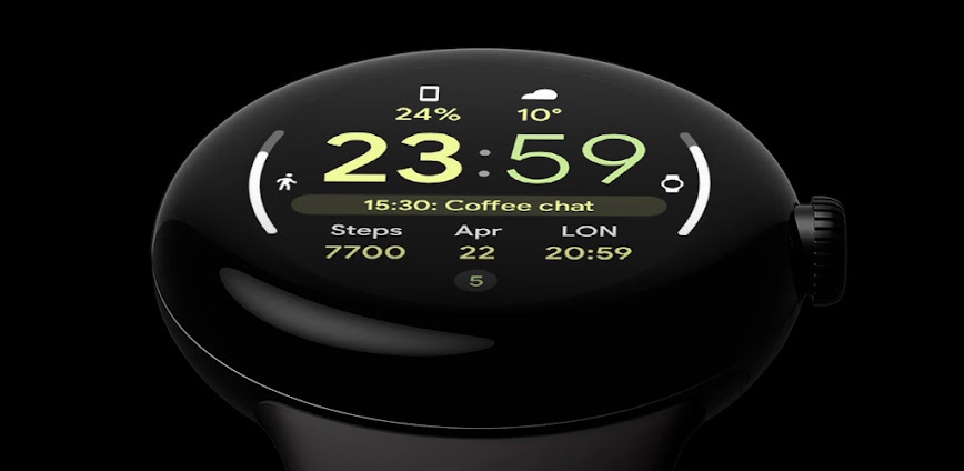 Digital Informer: Watch face