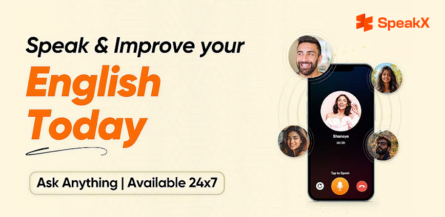 SpeakX – English Speaking App