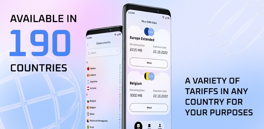 EvoSim: Travel eSIM Internet