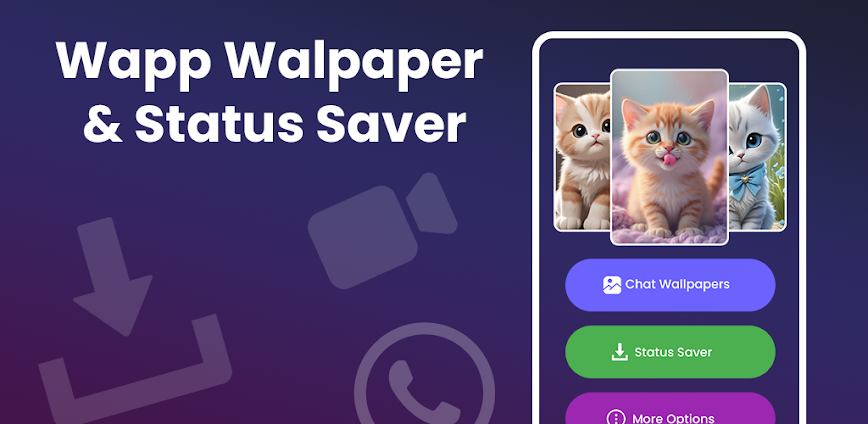 Chat Wallpapers & Status Saver