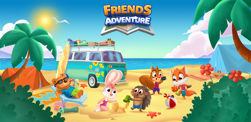 Friends Adventure Match 3