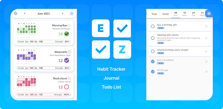 EZ Habit: simple habit tracker