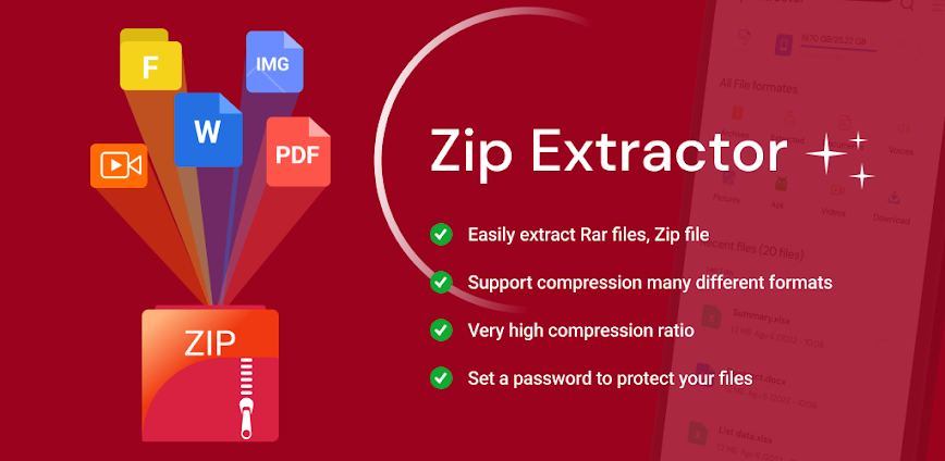 Zip Extractor – UnZIP, UnRAR