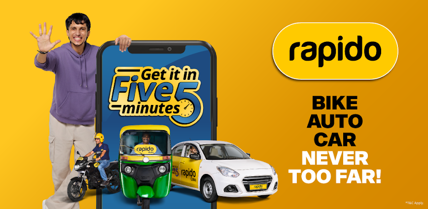 Rapido: Bike-Taxi, Auto & Cabs