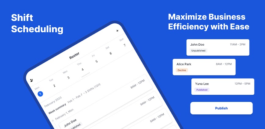 Employee Timesheets Scheduling