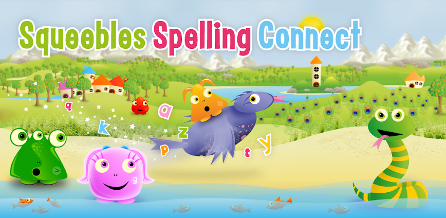Squeebles Spelling Connect