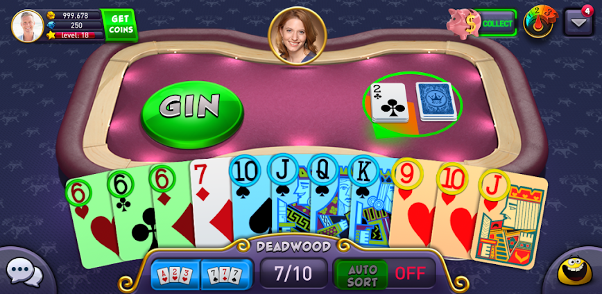 Gin Rummy Plus: Fun Card Game
