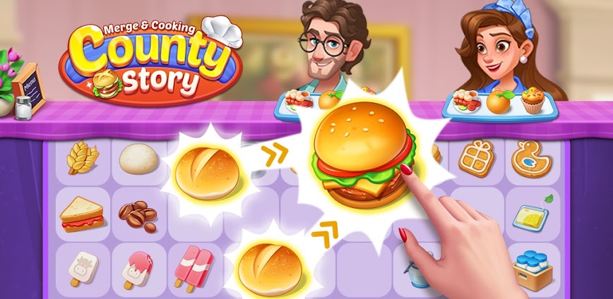 County Story: Merge & Cooking