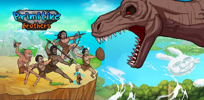 Primitive Brothers : Idle Game