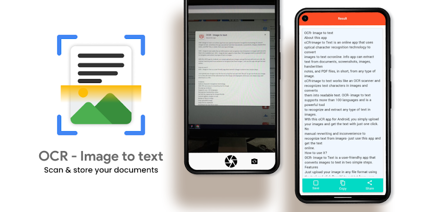Image to Text: OCR Scanner