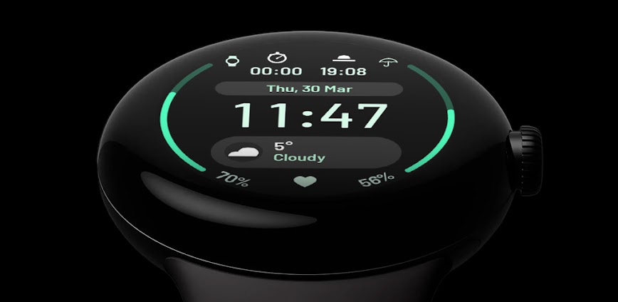 React: Watch face