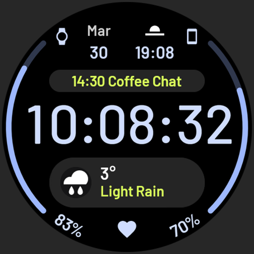 React: Watch face