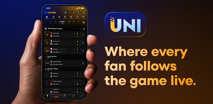 Uniscore – Live Sports Scores