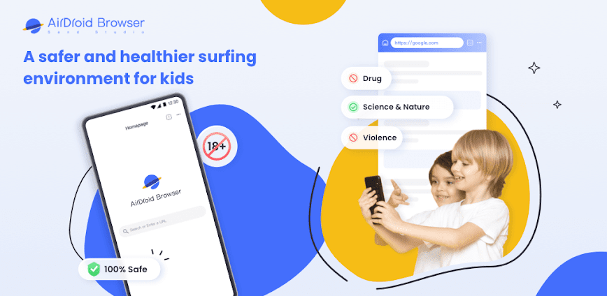 AirDroid Browser – Safe Search