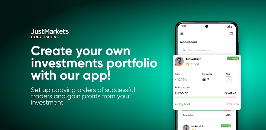 JustMarkets Copytrading