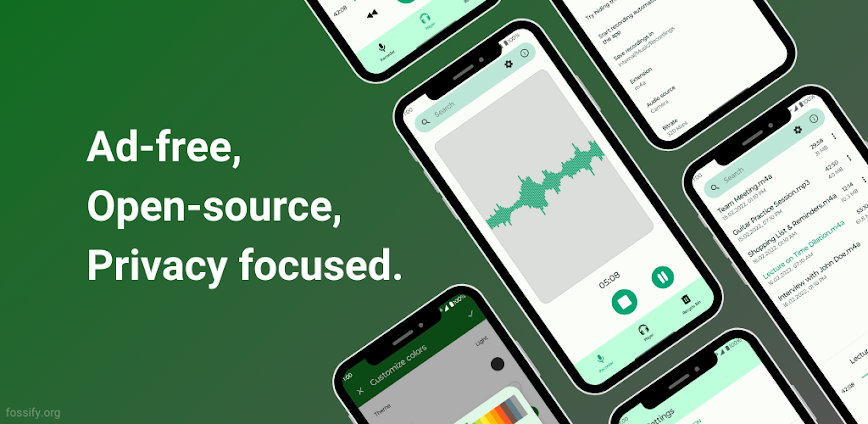 Fossify Voice Recorder Beta