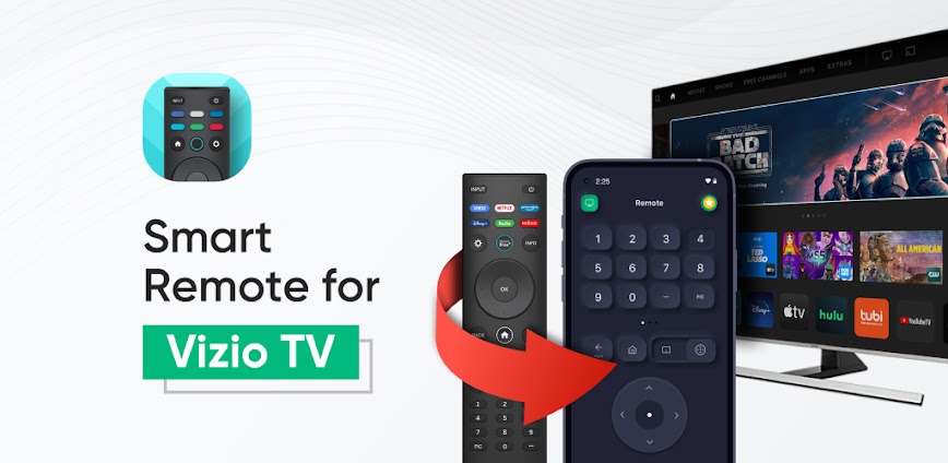 Smart Remote For Vizio TV