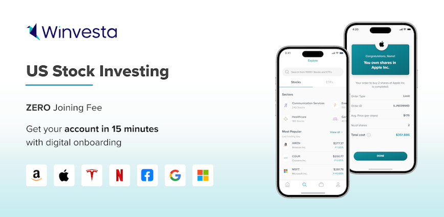 Invest in US stocks – Winvesta